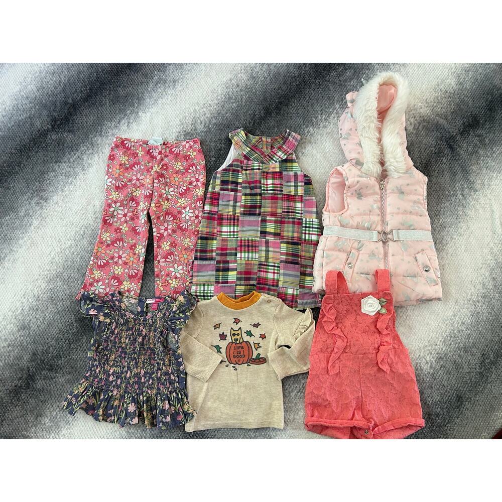 Toddler Girl Bundle Life is good Little lass Circo Penelope 24 month 2T